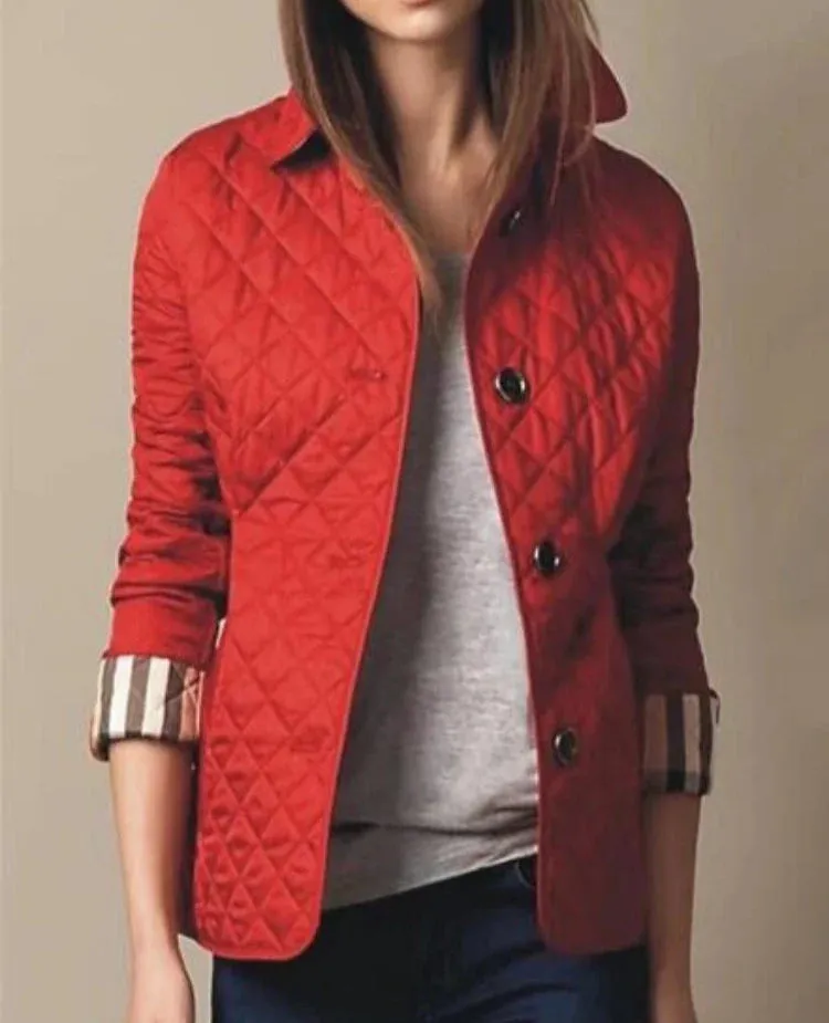 Evelyn I Sleek Quilted Jacket