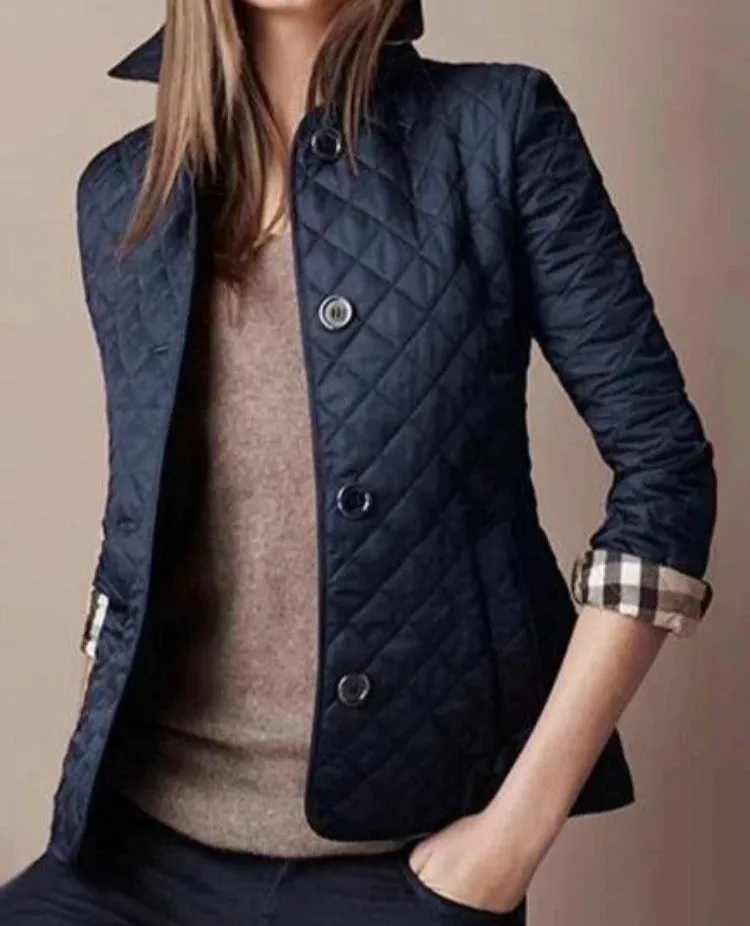 Evelyn I Sleek Quilted Jacket