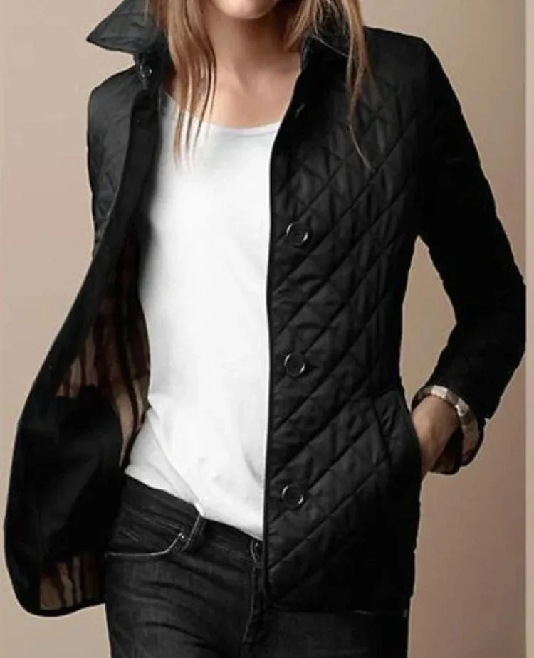 Evelyn I Sleek Quilted Jacket