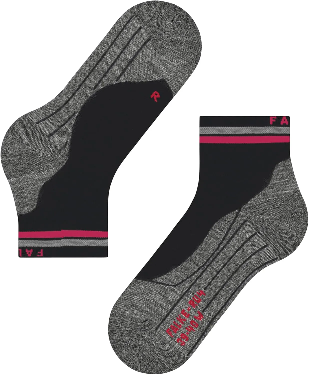 FALKE Women's RU4 Endurance Reflect Running Socks, 1 Pair