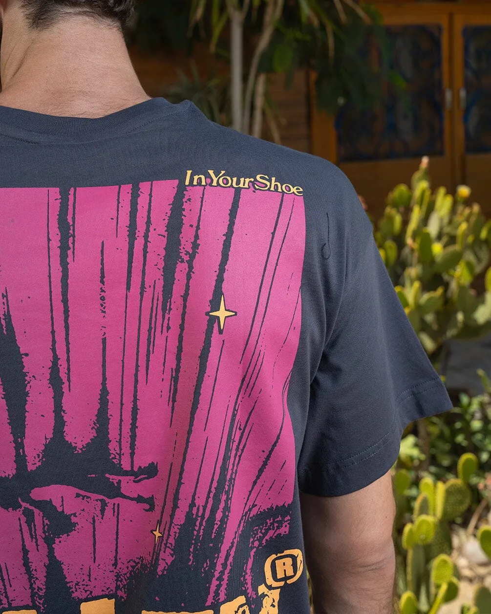 Fallen Nights Printed Oversized Tee