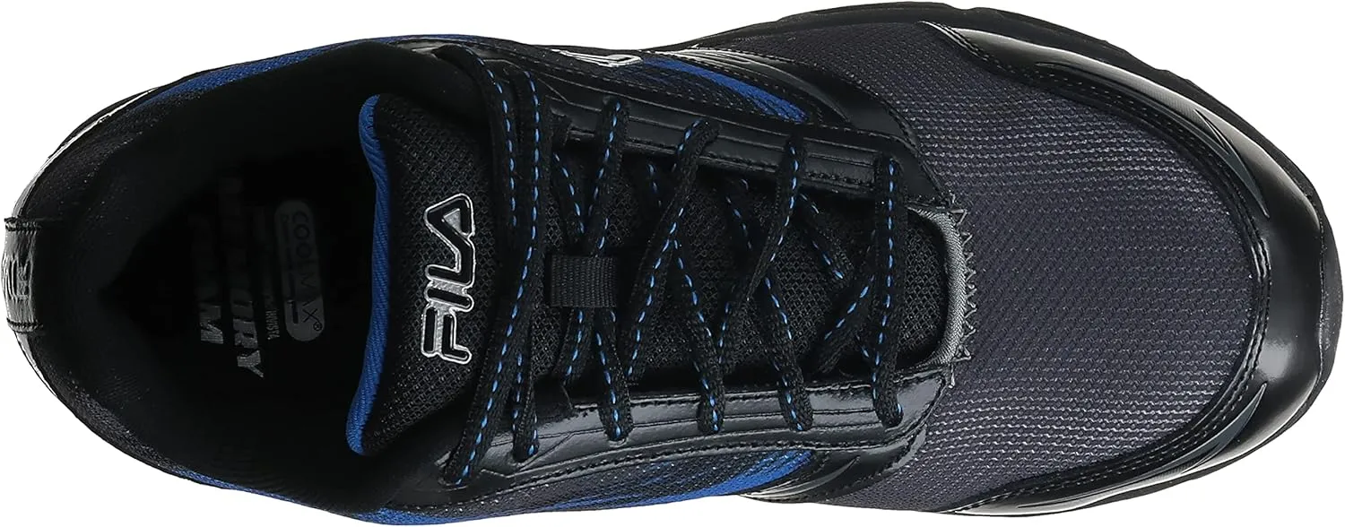Fila Mens Memory Meiera 2 Slip Resistant and Composite Toe Work Shoe