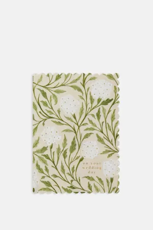 Flora On Your Wedding Day Card