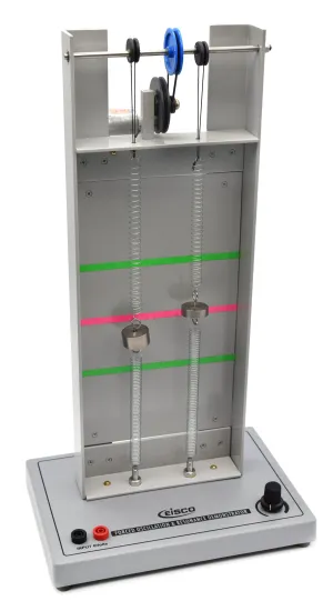 Force Oscillation and Resonance Demonstration Kit - Explore the Physics of Vibrations, Force, Energy Transfer, Motion and More - Eisco Labs
