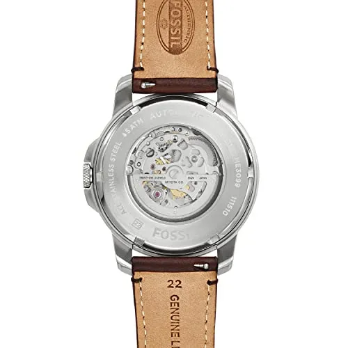 Fossil Grant Analog Off-White Dial Men's Watch-ME3099