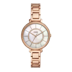 Fossil Jocelyn Three-Hand Rose Gold-Tone Stainless Steel Watch ES4452