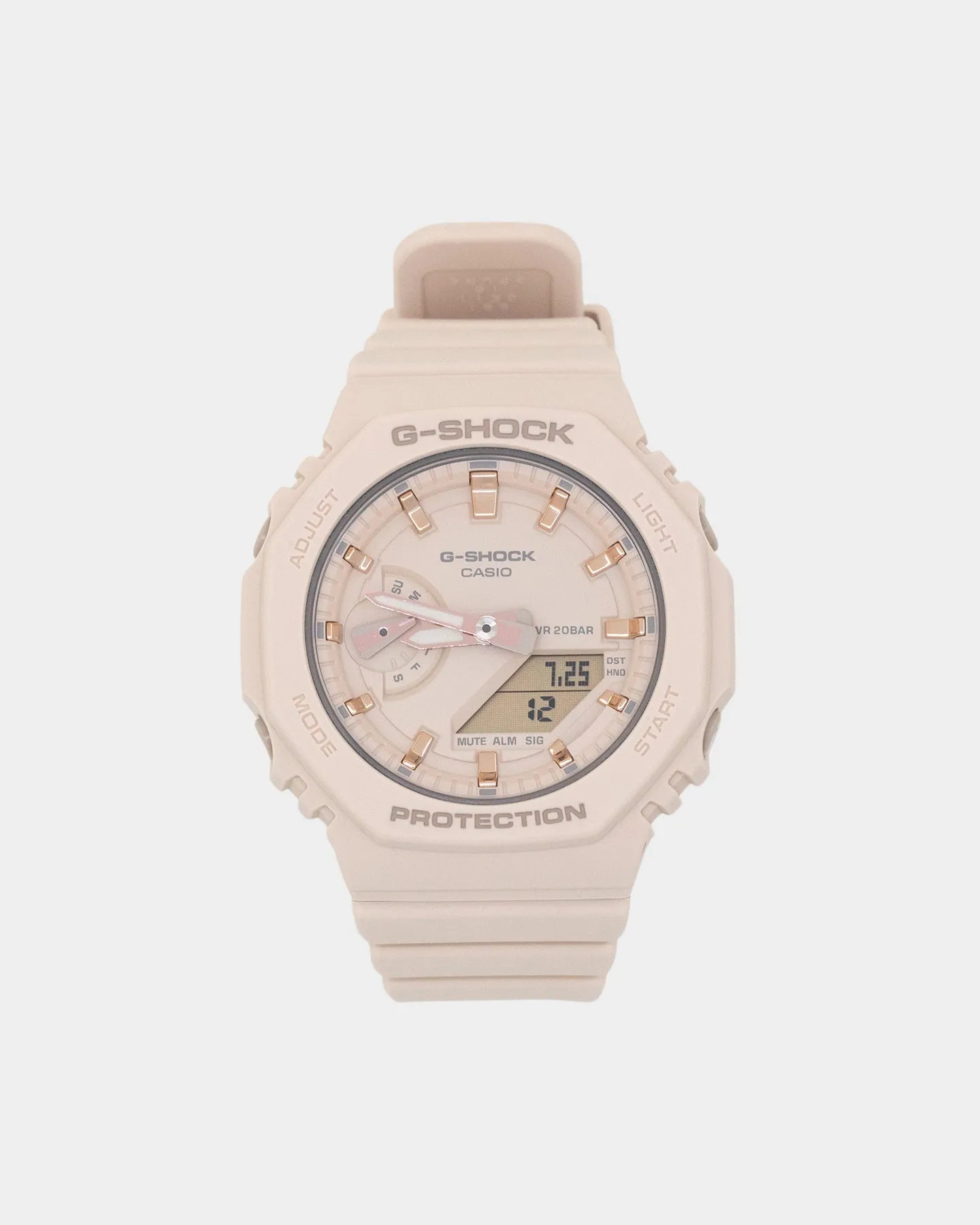 G SHOCK Women's GMAS2100-4A Rose Gold/Beige