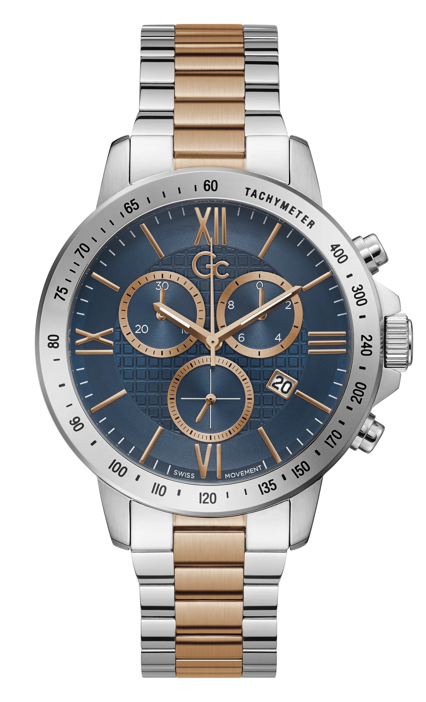 GC Blue Dial Quartz Chronograph Men Watch - Y91005G7MF