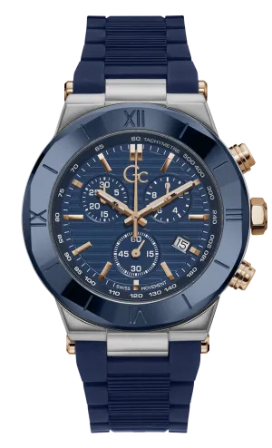 GC Gents Wrist Watch Blue - Y69004G7Mf
