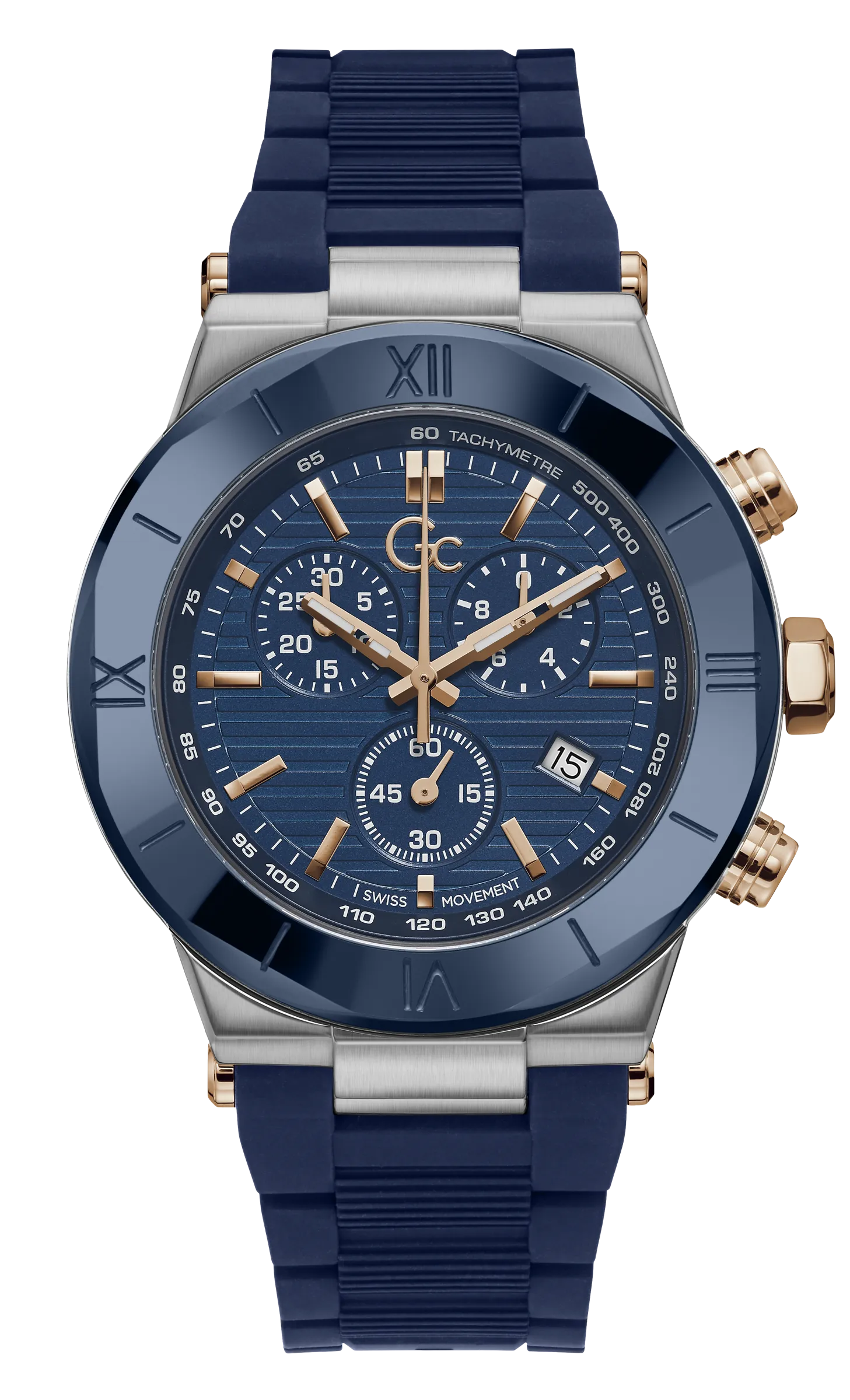 GC Gents Wrist Watch Blue - Y69004G7Mf
