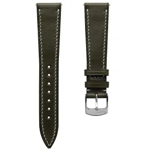 Genuine Horween Chromexcel® Watch Strap - Green