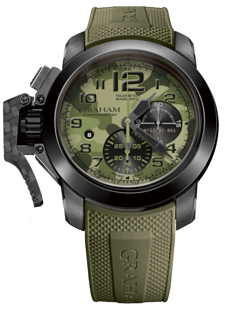 GRHM Watch Chronofighter Oversize Black Arrow Celcius