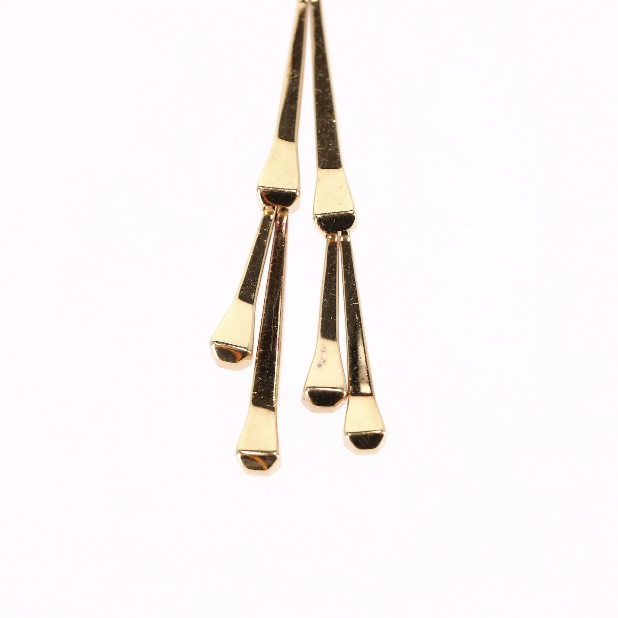 Gucci Chiodo 18K Gold Drop Tassel Necklace