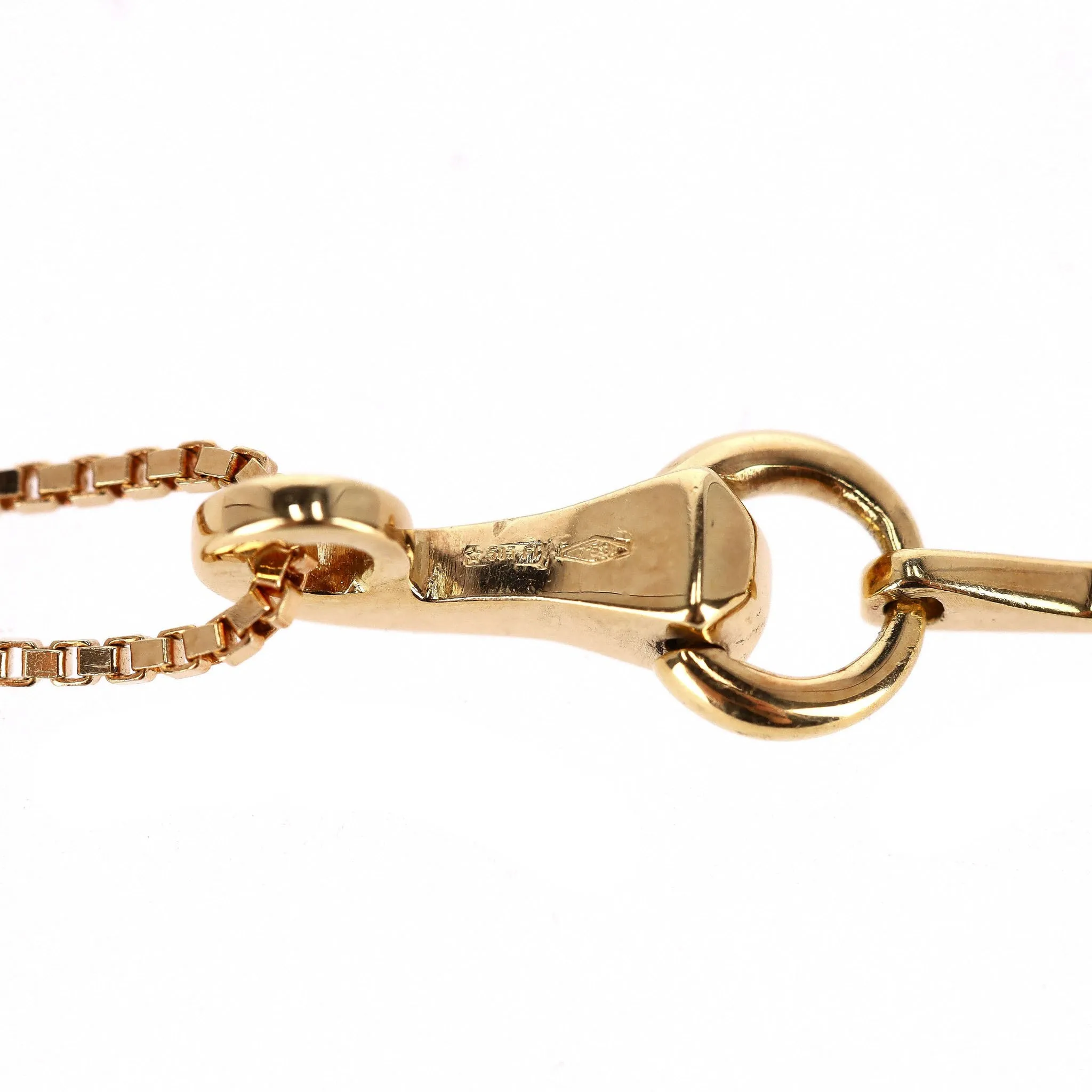 Gucci Chiodo 18K Gold Drop Tassel Necklace