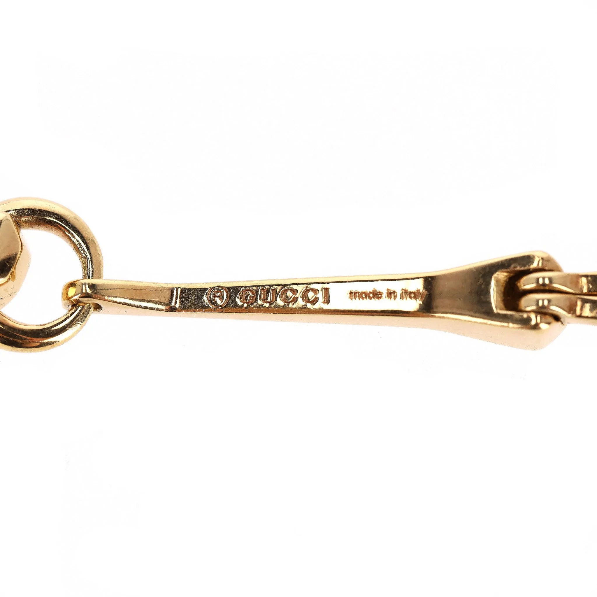 Gucci Chiodo 18K Gold Drop Tassel Necklace