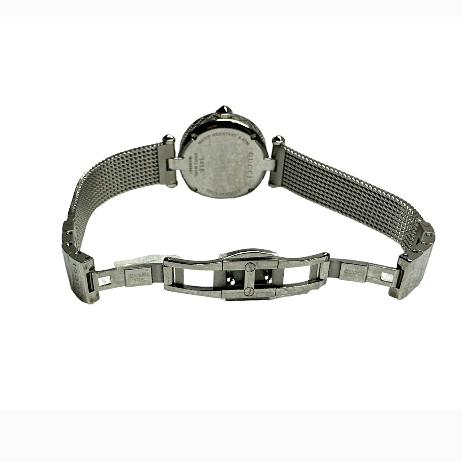 GUCCI Diamantissima Mother Of Pearl Face 27mm Women's Watch - Ref. 141.5