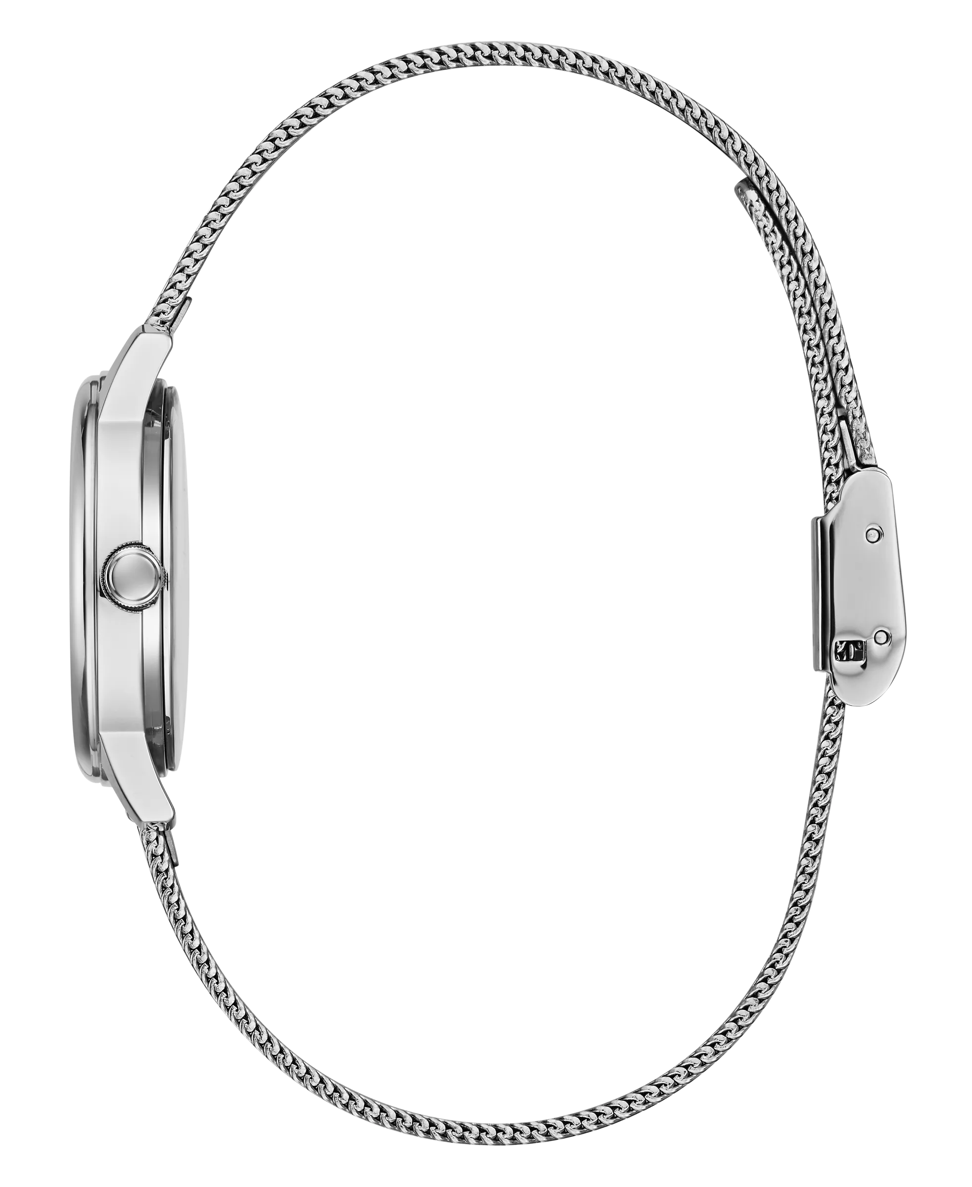 Guess Analog Silver Dial Women's Watch - GW0106L1