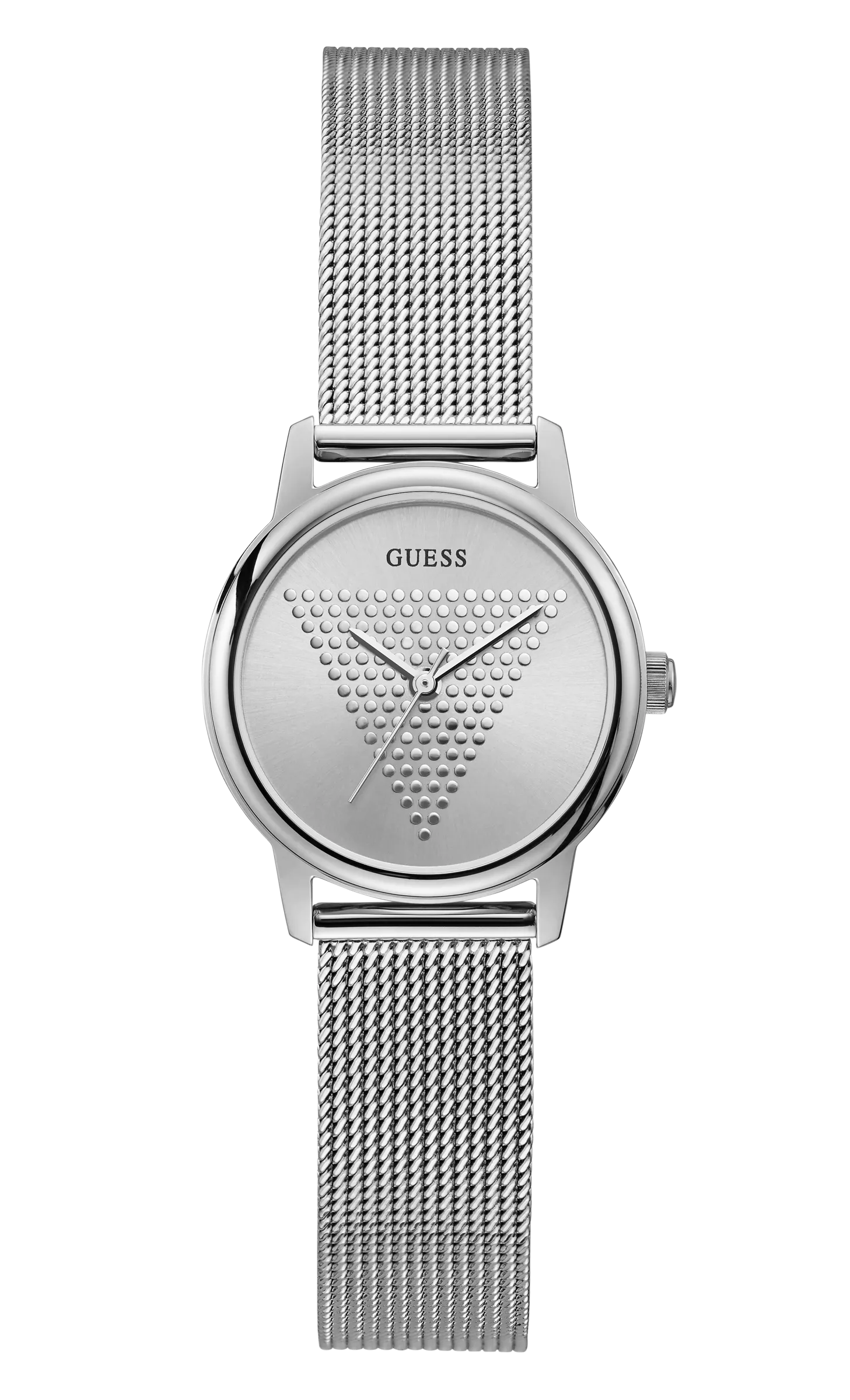 Guess Analog Silver Dial Women's Watch - GW0106L1