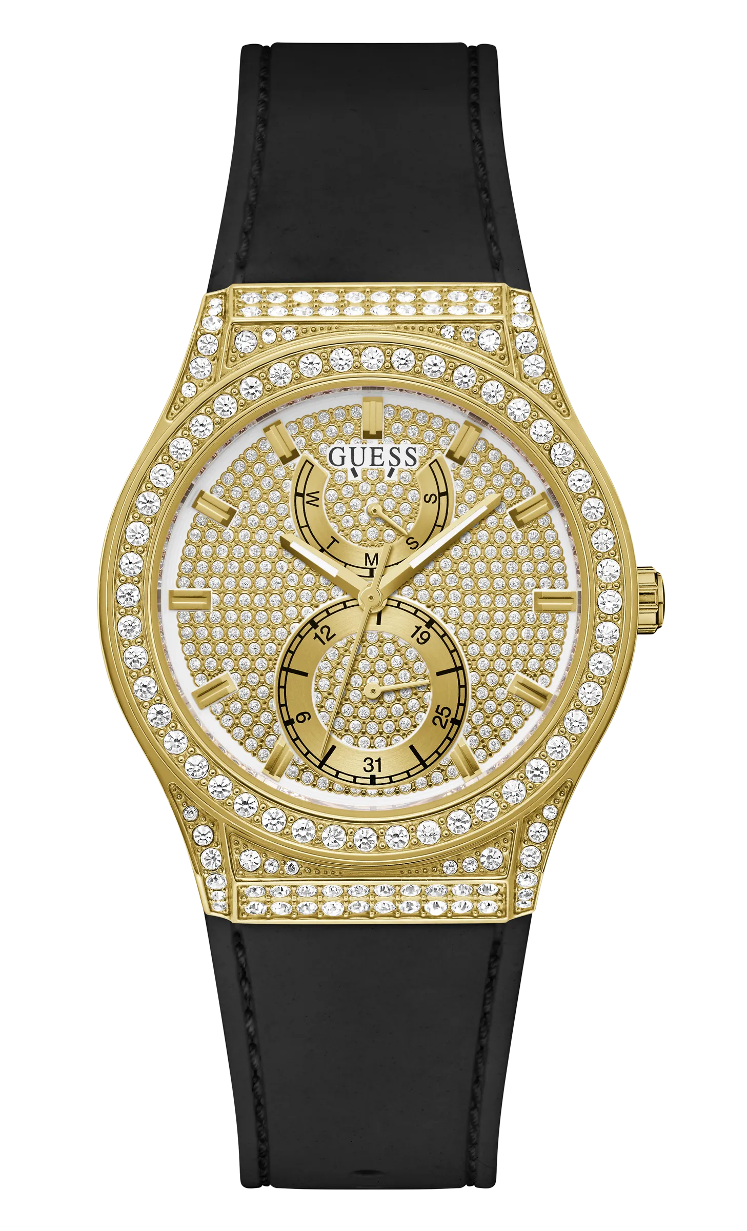 Guess Gold Dial Women Watch - GW0439L2