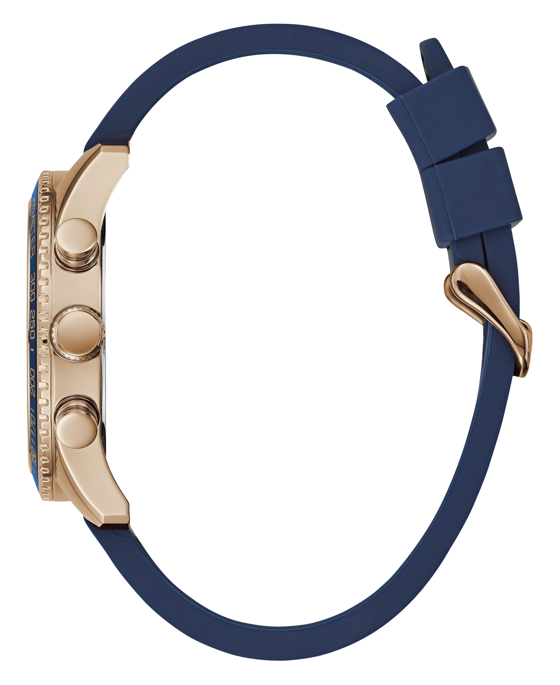 Guess Men Blue Dial Chronograph Watch - W0971G3
