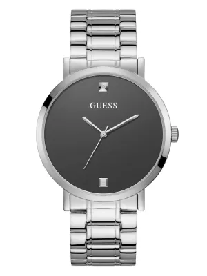 Guess Men's Black Dial Analog Watch - W1315G1