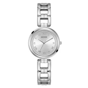 Guess Silver Dial Women Analog Watch - U1387L1M