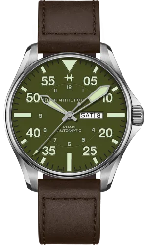 Hamilton Watch Khaki Aviation Pilot Schott NYC Limited Edition