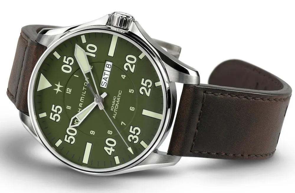 Hamilton Watch Khaki Aviation Pilot Schott NYC Limited Edition