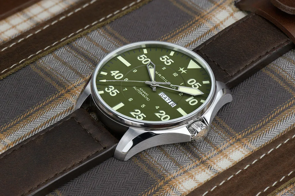 Hamilton Watch Khaki Aviation Pilot Schott NYC Limited Edition