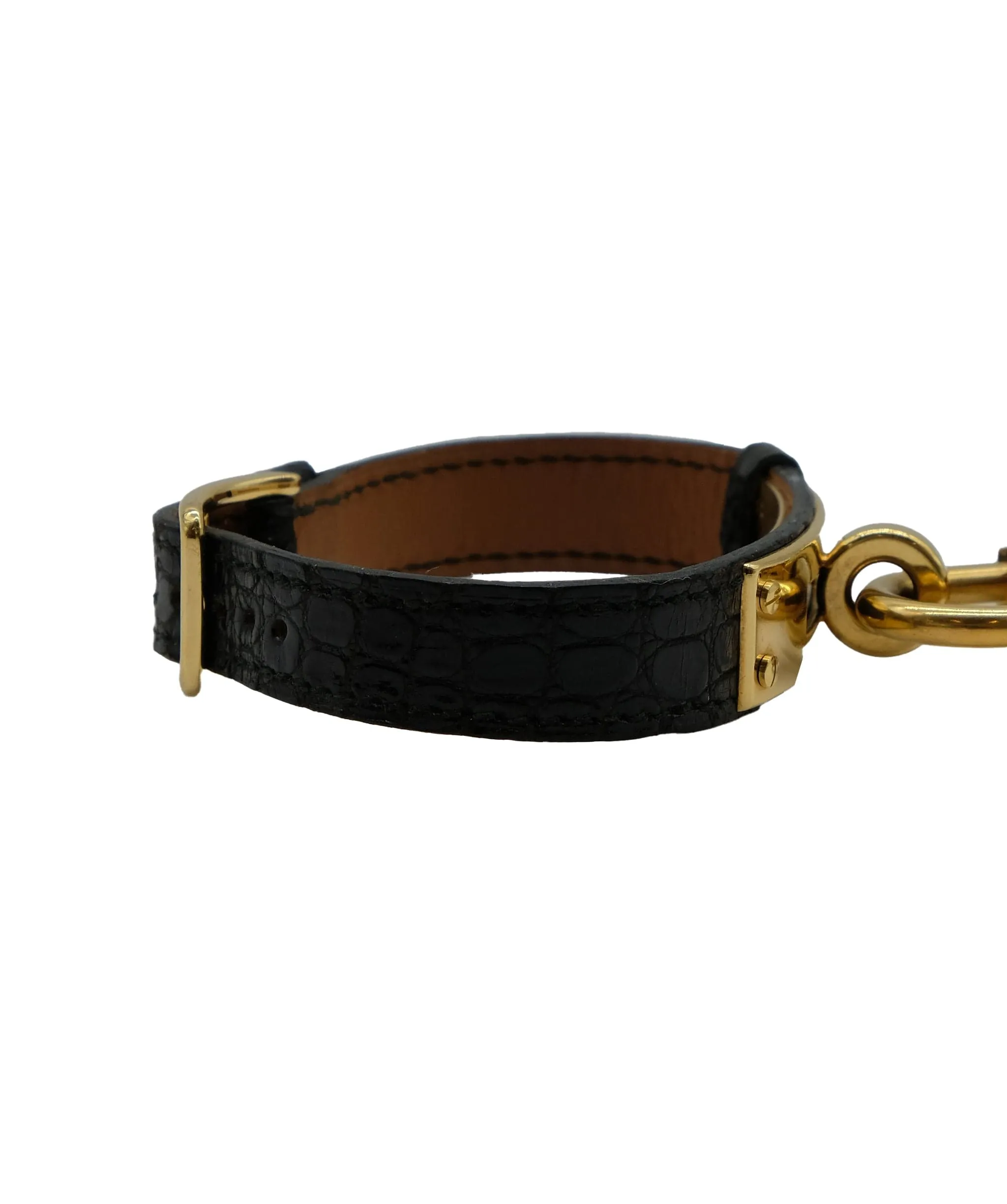 HERMES KELLY WATCH BLACK Crocodile DXBS0125