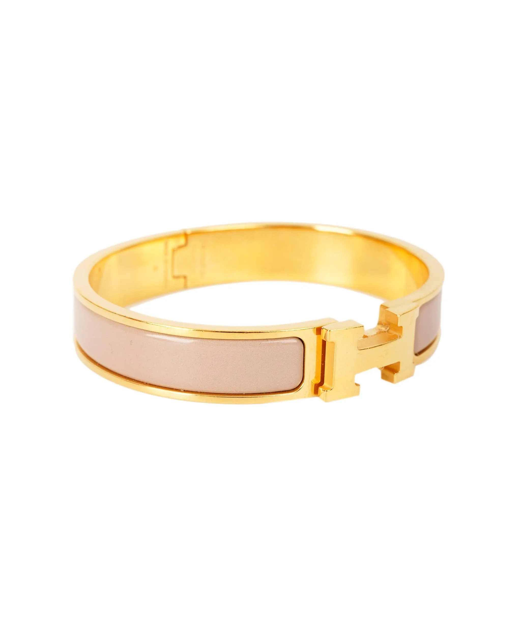 Hermes Marron Glace Clic Clac ANL0021