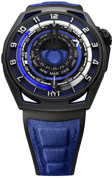 HYT Watches Moon Runner Supernova Blue Limited Edition