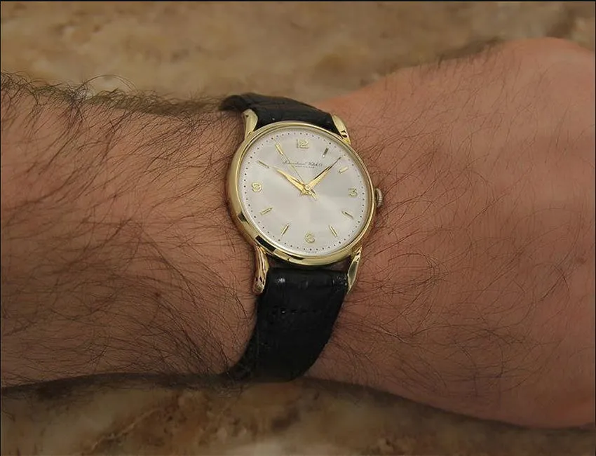 IWC 14k Gold Calibre 89 Men's Watch
