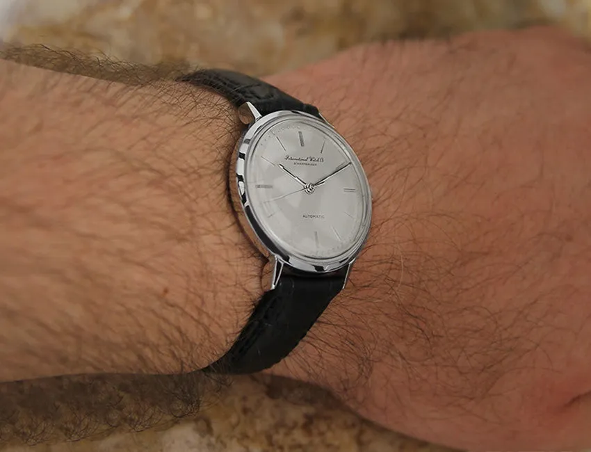 IWC International Watch Co Swiss Made 35mm Cal 853 Automatic Vintage 1960s Men’s Watch