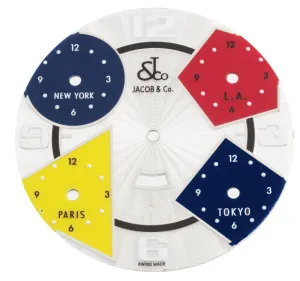 JACOB & CO SILVER DIAL FOR 47mm JC WATCHES