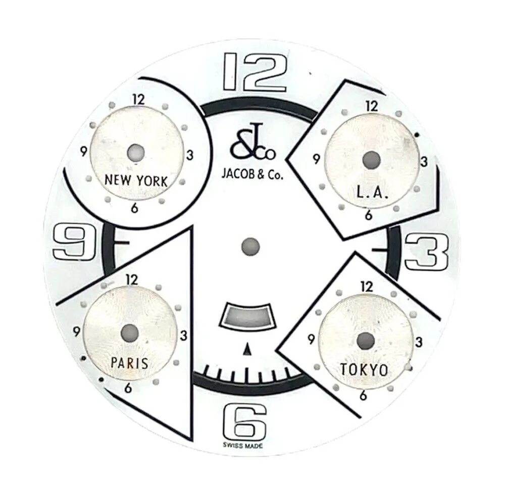 JACOB & CO WHITE MOP DIAL FOR 47mm JC WATCHES