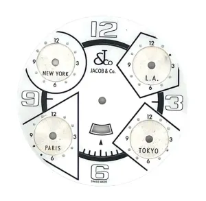 JACOB & CO WHITE MOP DIAL FOR 47mm JC WATCHES
