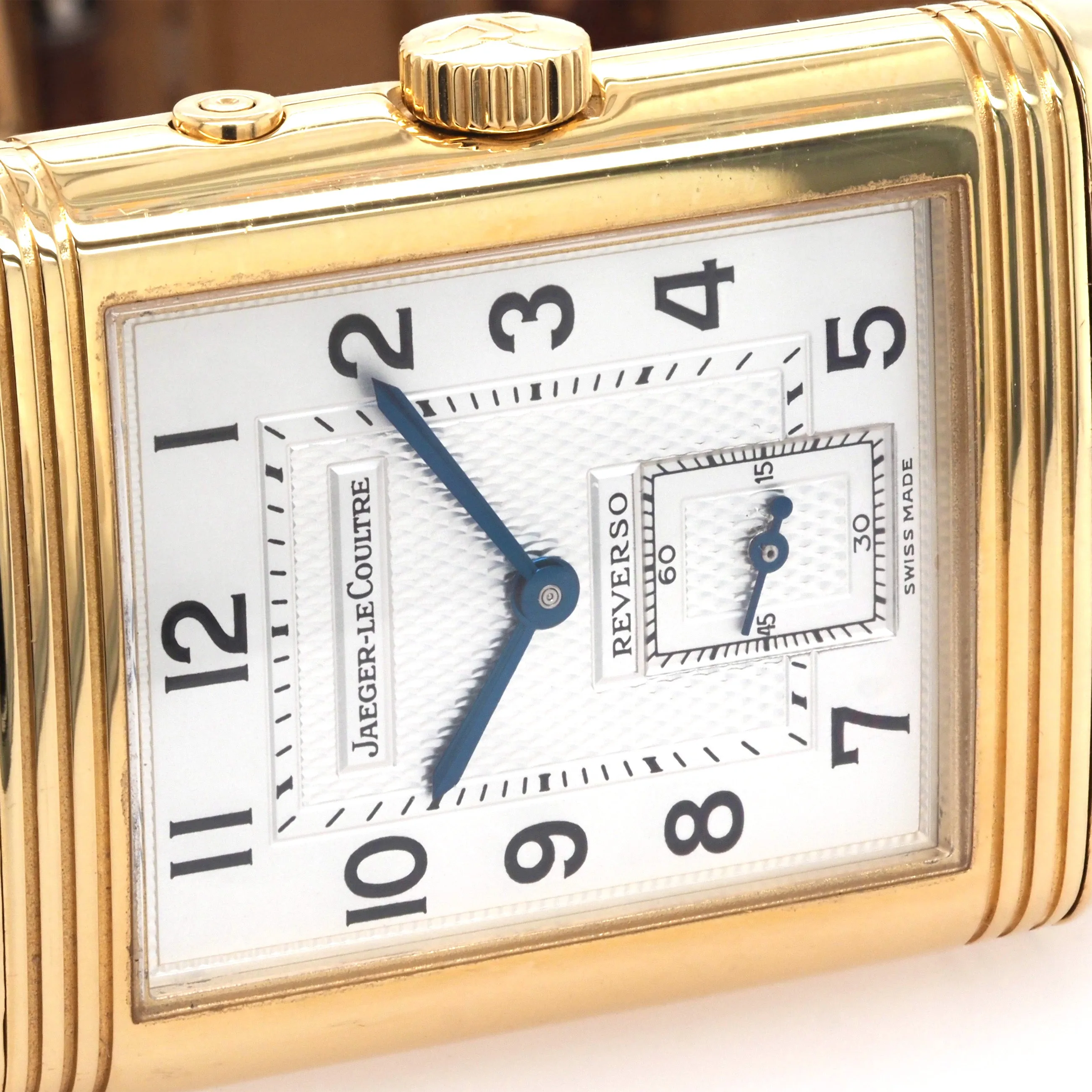 Jaeger-LeCoultre Reverso 18ct Yellow Gold Automatic Watch, c.2000