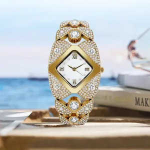  Limited time 50% off! Women's Retro Quartz Watch with Sparkling RhinestonesThe more you buy, the higher the discount