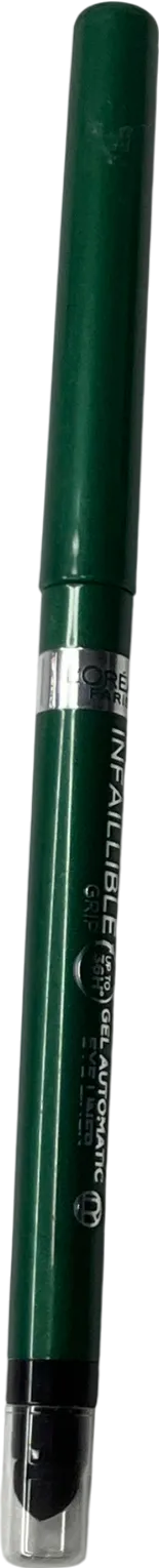 loreal Grip 36h Gel Automatic Eyeliner, Semi Permanent Green One size