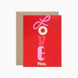 Love You Card