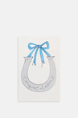 Lucky Horseshoe Card