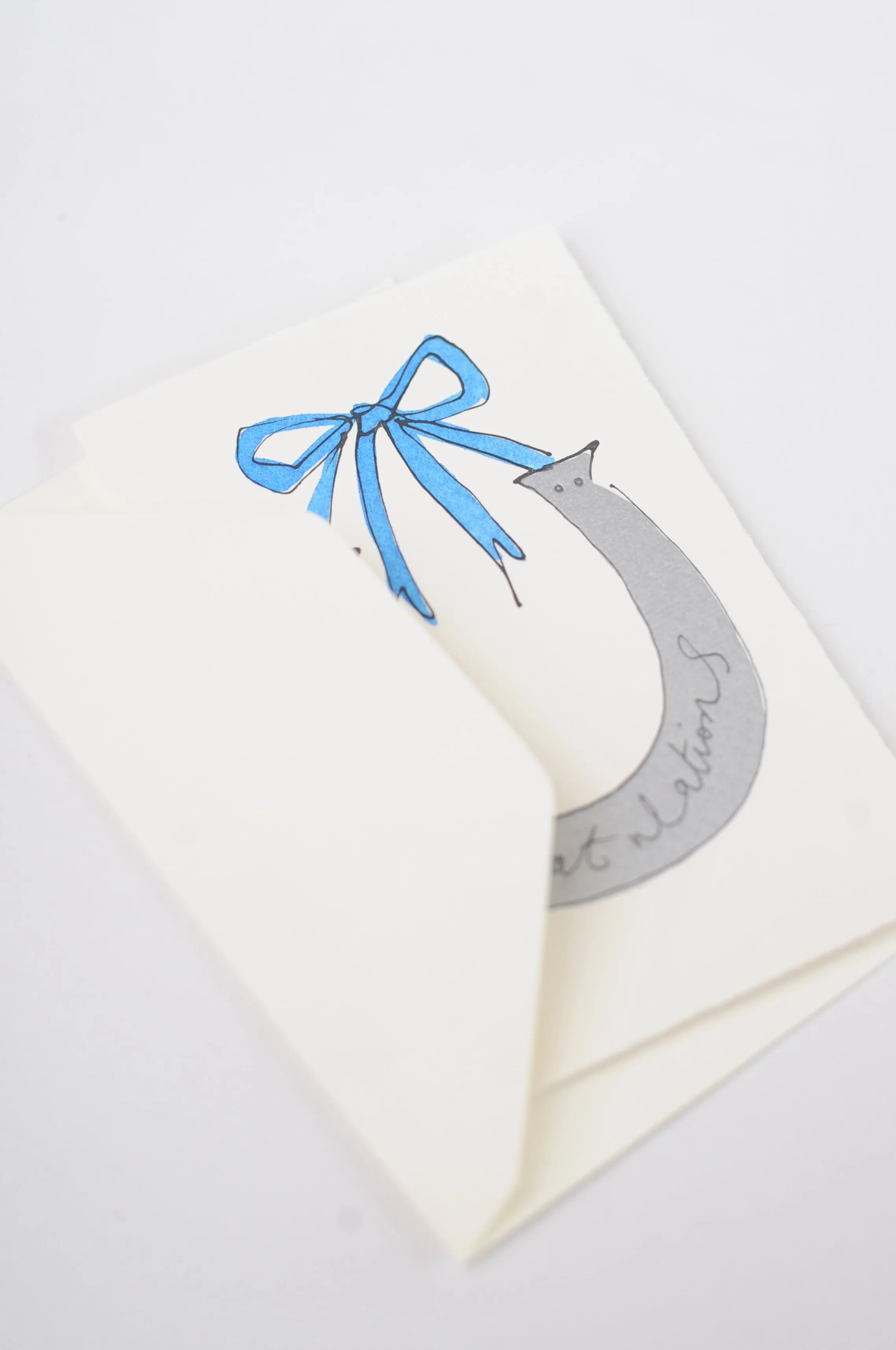 Lucky Horseshoe Card