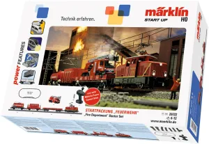 Marklin H0 29722 MÃ¤rklin Start up - Fire Department Starter Set for Children Ages 6 and above  2023 New Item