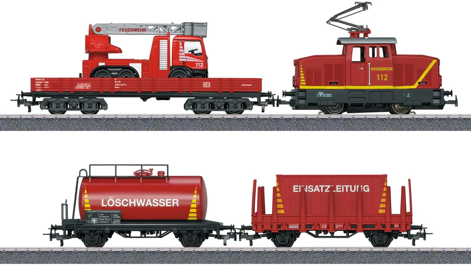 Marklin H0 29722 MÃ¤rklin Start up - Fire Department Starter Set for Children Ages 6 and above  2023 New Item