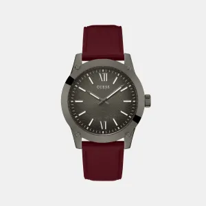 Men Gunmetal Analog Leather Watch GW0628G4