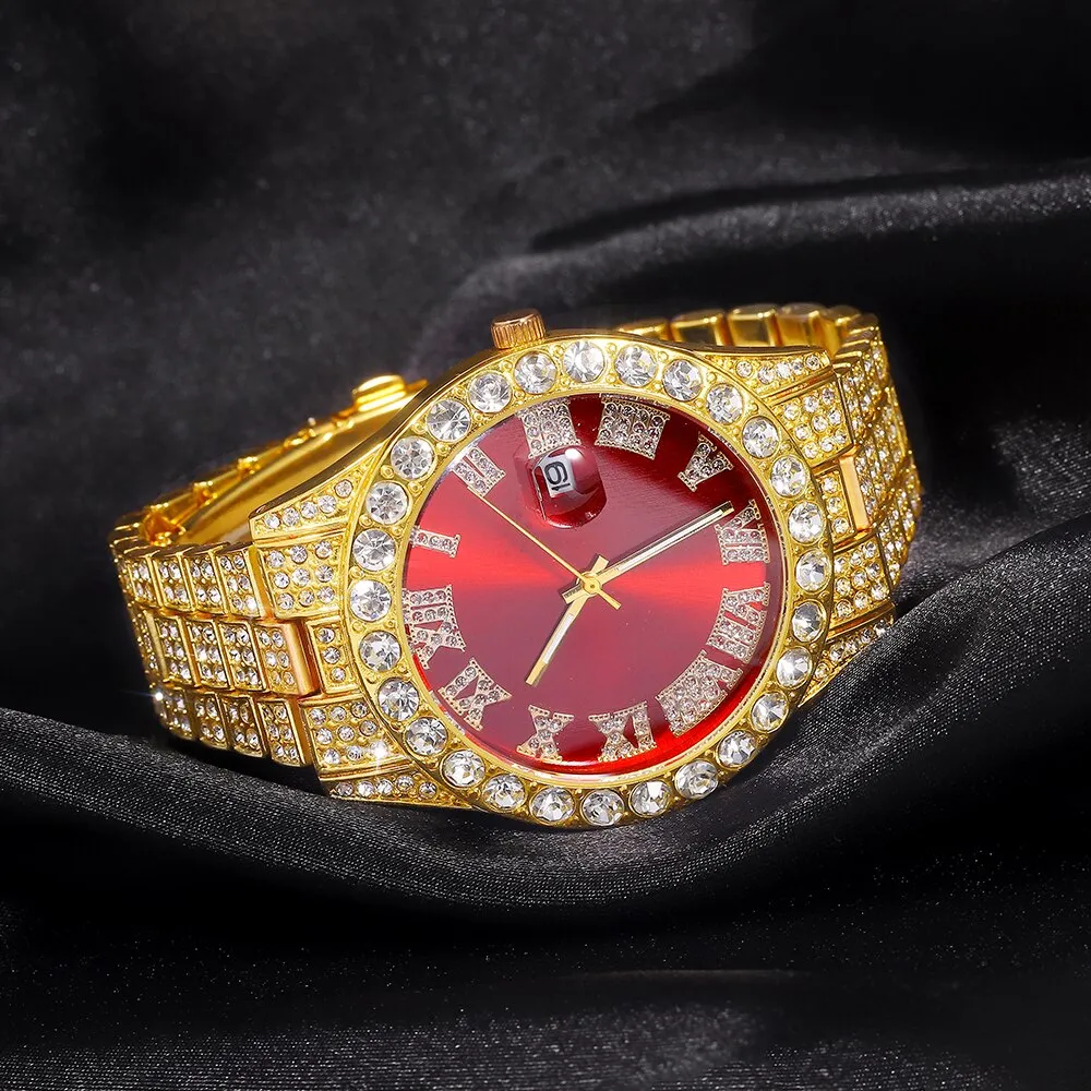 Men Women Watches Gold Watch Ladies Wrist Watch