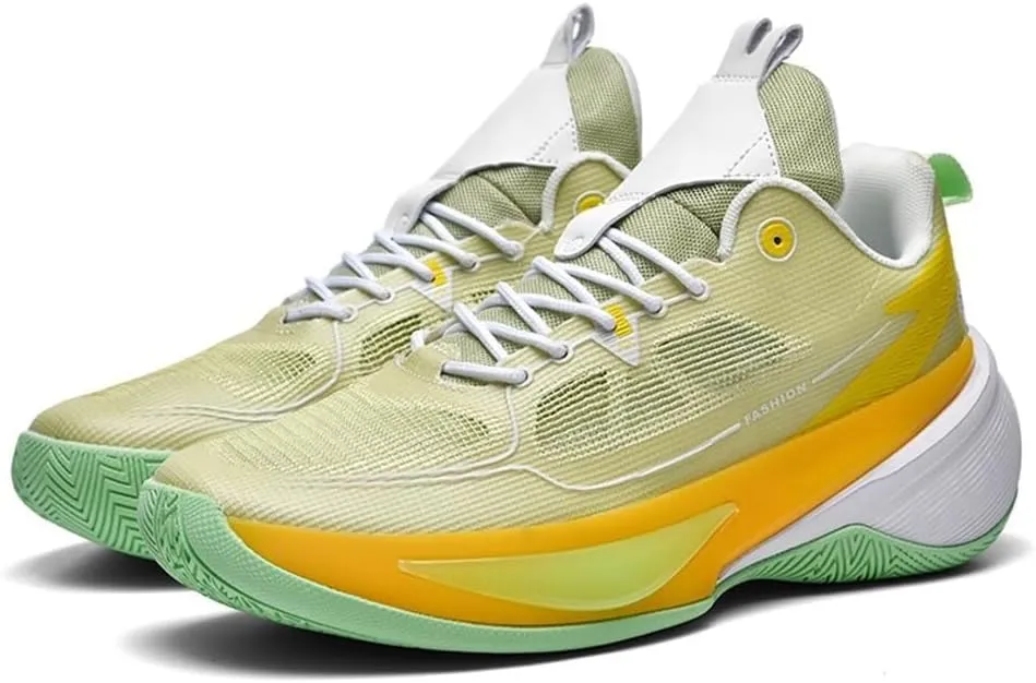 Men's Basketball Shoes are Lightweight Breathable Shock-Absorbing Wear-Resistant Outdoor Sports Training Boots
