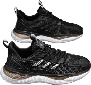 Men's Road Running Shoes Lightweight Breathable Non Slip Fashion Sneakers, Comfortable Walking Tennis Shoes, Athletic Gym Workout Jogging Cushioning Sports Shoes