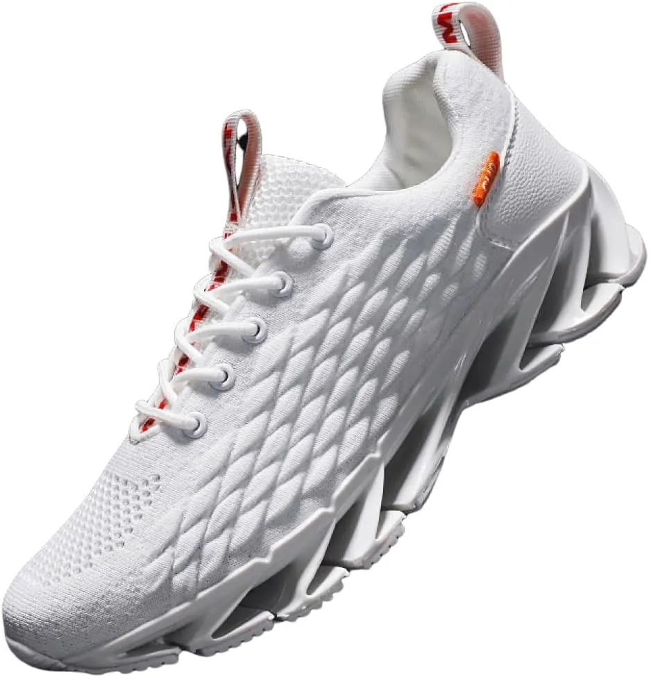 Men's Running Shoe, Breathable Mesh Walking Sneakers, 2024 Fashion Casual Non-Slip Cushioning Sport Athletic Gym Workout Shoes